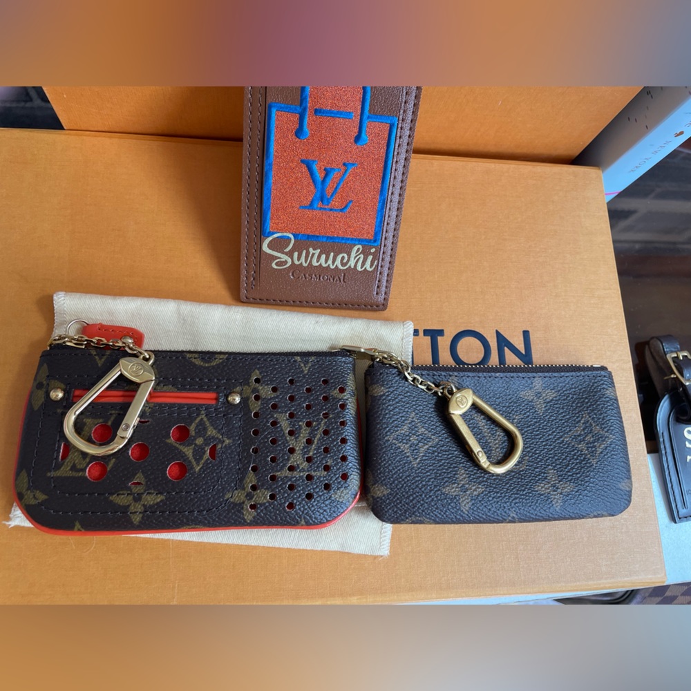 Limited Edition Authentic Louis Vuitton Perforated Key Close - Picture 14 of 15